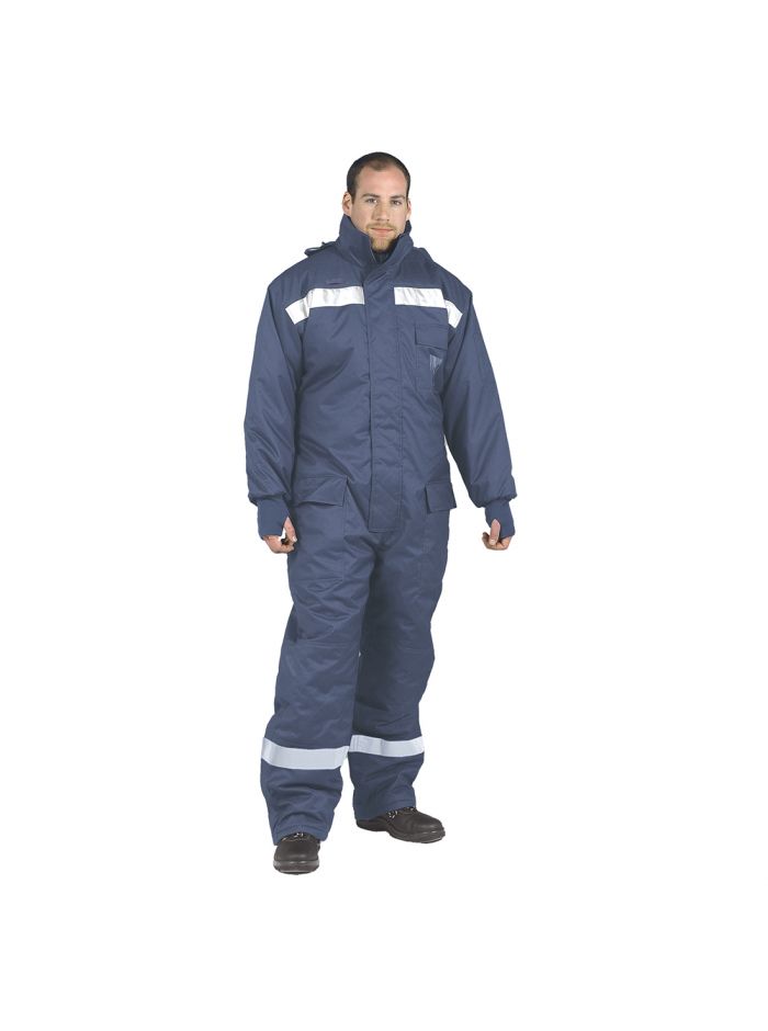 ColdStore Coverall, L, R, Navy