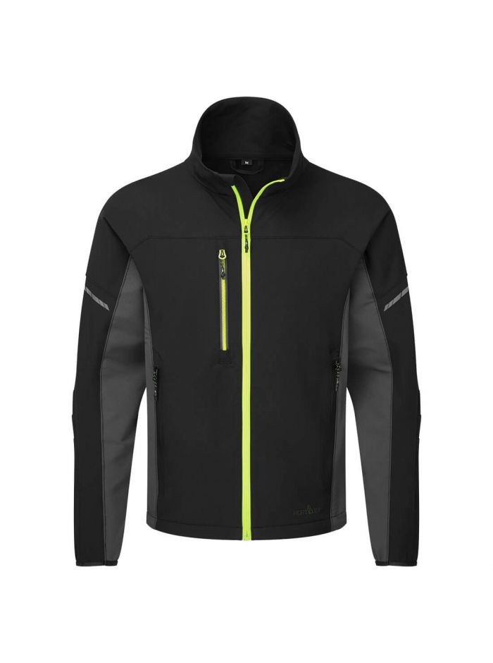 EV4 Stretch Work Jacket, 4XL, R, Black