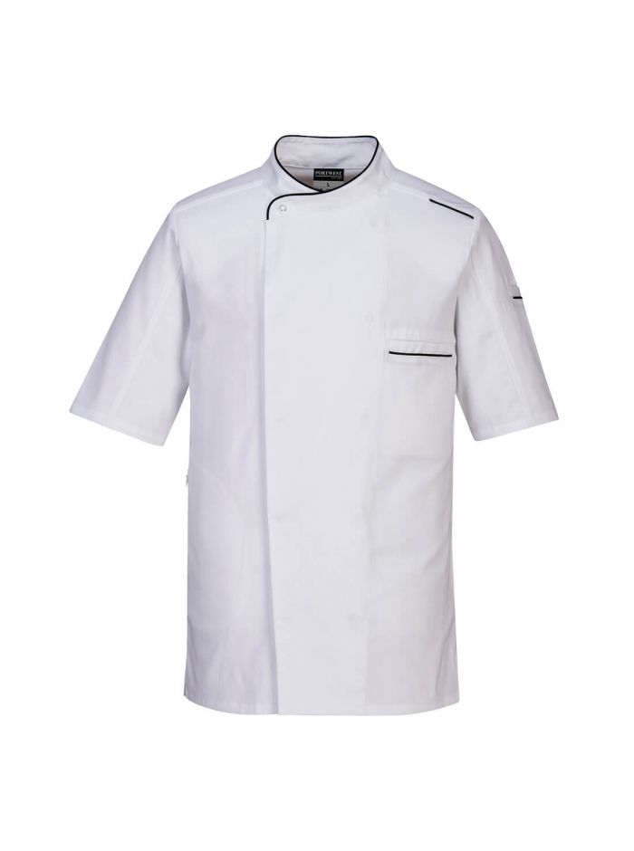Surrey Chefs Jacket S/S, S, R, White