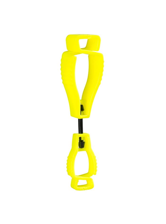 Metal Free Glove Clip (Pk40), , R, Yellow