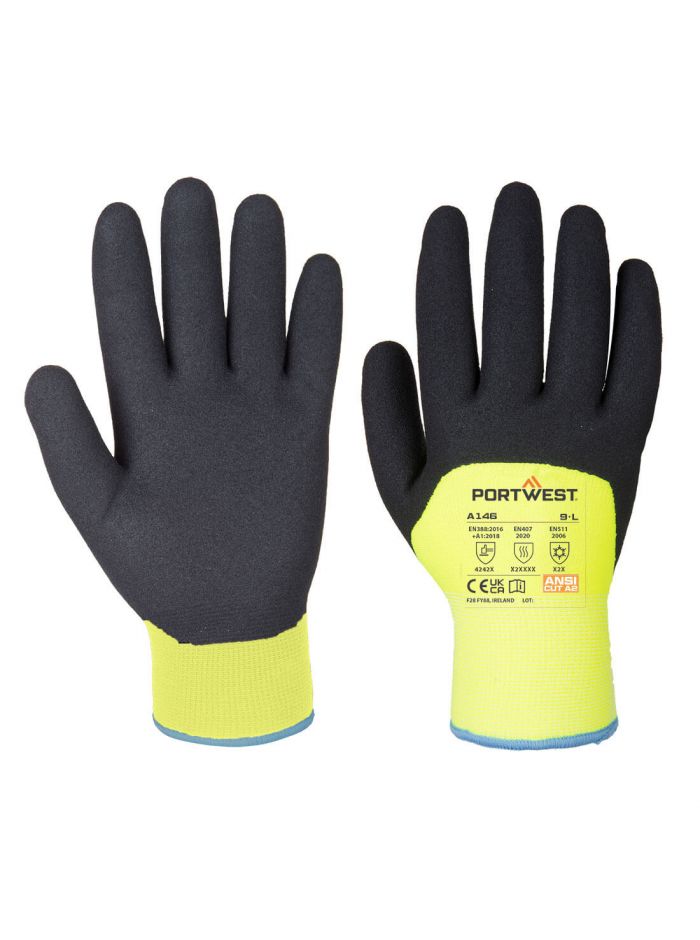 Arctic Winter Glove, L, R, Yellow