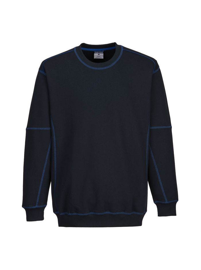 Essential Two Tone Sweatshirt, L, R, Navy/Royal