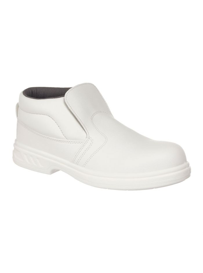Steelite Slip On Safety Boot S2, 34, R, White
