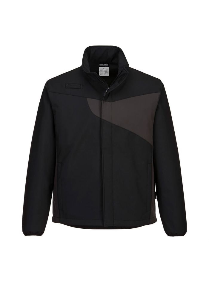 PW2 Softshell (2L), M, R, Black/Zoom Grey
