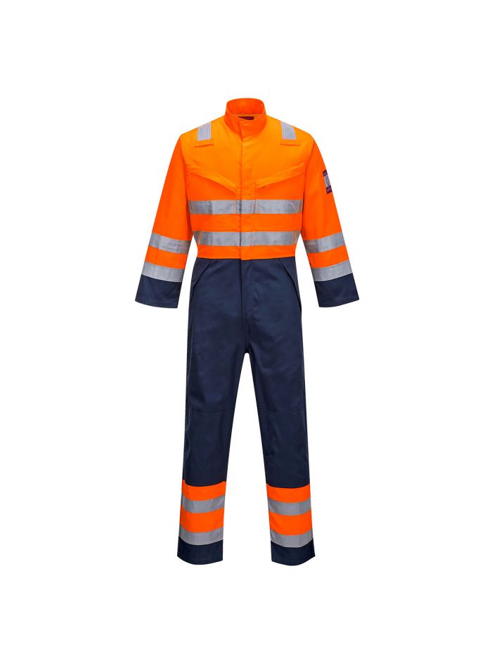 Modaflame RIS Navy/Orange Coverall, L, R, Orange/Navy