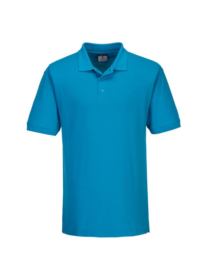 Naples Polo-shirt, L, R, Aqua