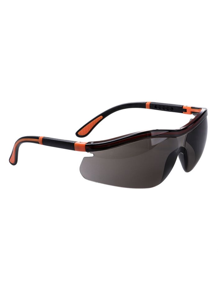 Neon Safety Spectacles, , R, Smoke