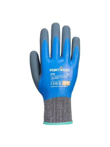 Liquid Pro HR Cut Glove, L, R, Blue