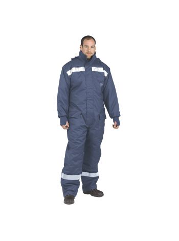 ColdStore Coverall, L, R, Navy