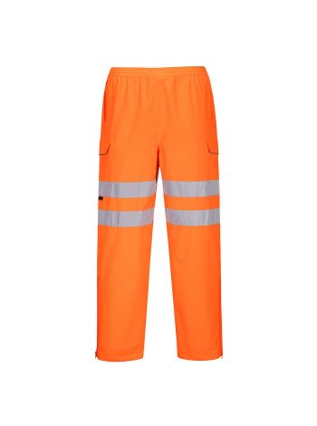 Hi-Vis Extreme Rain Trousers, L, R, Orange