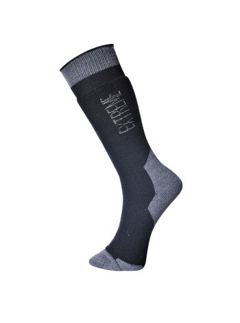 Extreme Cold Weather Sock, 39-43, R, Black