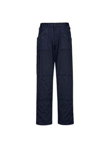 Lined Action Trousers, L, R, Navy