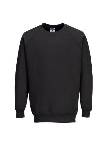 Roma Sweatshirt, 4XL, R, Black