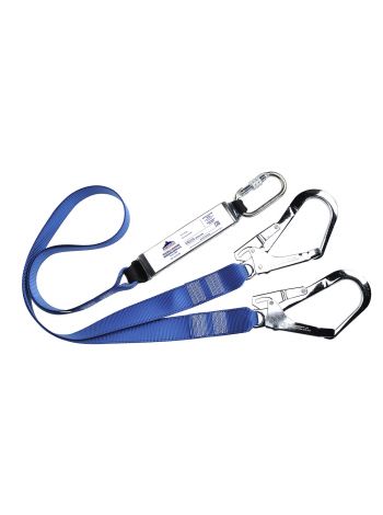 Double Webbing 1.8m Lanyard With Shock Absorber, , R, Royal Blue