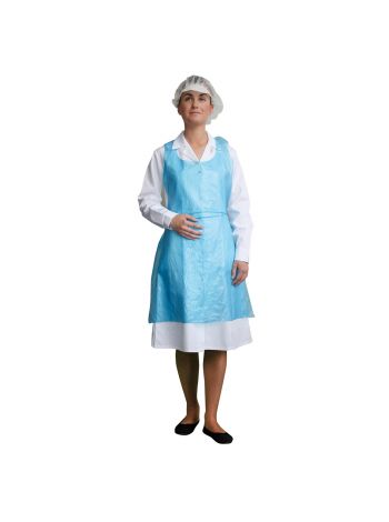Disposable PE Bib Apron (2000pcs), , U, Blue