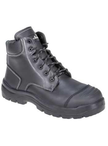 Clyde Safety Boot S3 HRO CI HI FO, 38, R, Black
