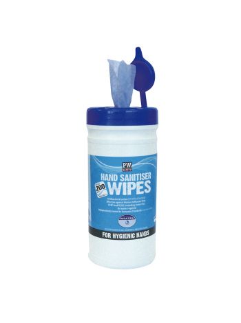 Hand Sanitiser Wipes (200 Wipes), , U, Blue