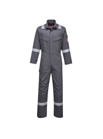 Bizflame Industry Coverall, L, R, Grey