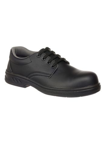 Steelite Laced Safety Shoe S2, 34, R, Black