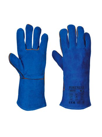 Welders Gauntlet, XL, , Blue