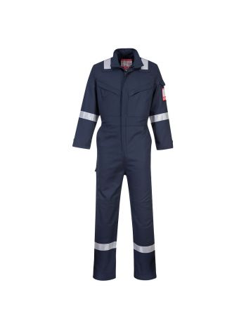 Bizflame Industry Coverall, 4XL, R, Navy