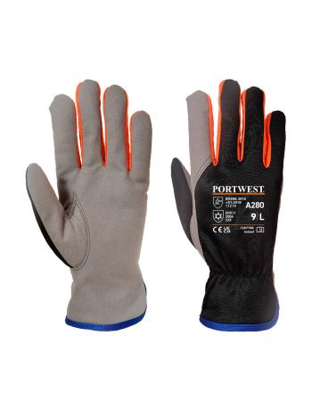 Wintershield Glove, L, R, Black/Orange