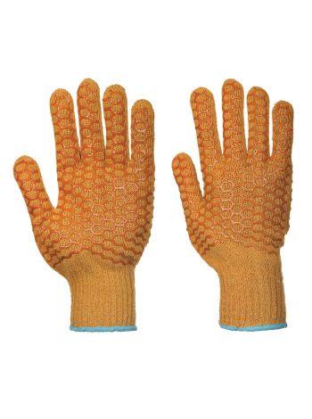 Criss Cross Glove, L, R, Orange
