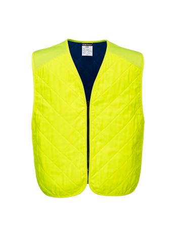 Cooling Evaporative Vest, L/XL, R, Yellow