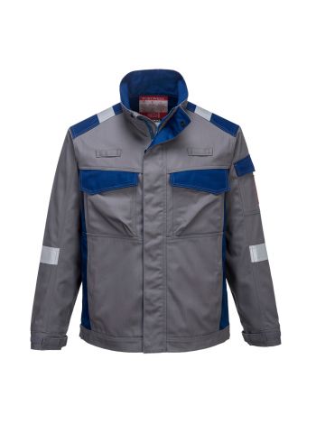 Bizflame Industry Two Tone Jacket, L, R, Grey
