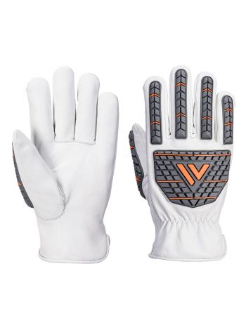 Impact Driver Glove (Unlined), L, R, White