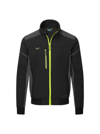 EV4 Softshell Bomber Jacket (3L), L, R, Black