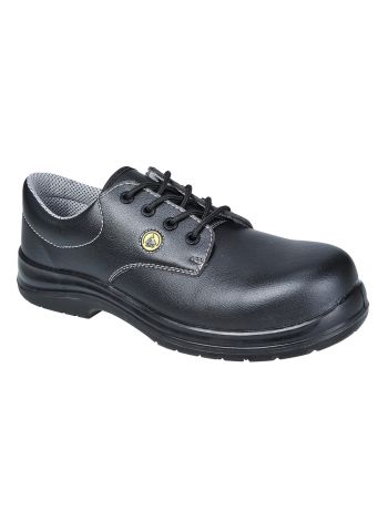 Portwest Compositelite ESD Laced Safety Shoe S2, 36, R, Black