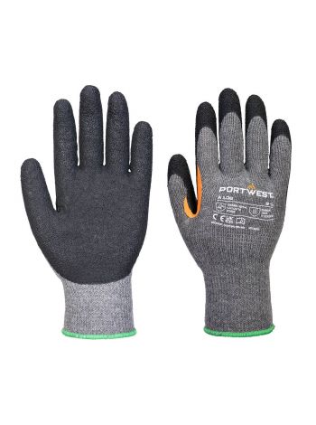 Grip 10 Latex Reinforced Thumb Glove (Pk12), L, R, Grey/Black