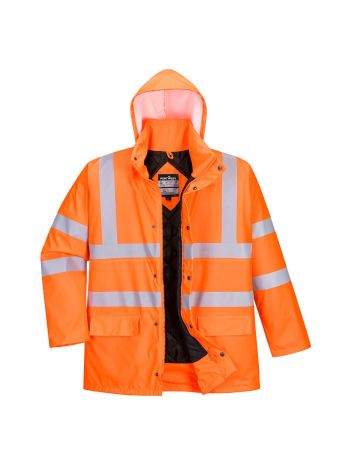 Sealtex Ultra Hi-Vis Winter Jacket , L, R, Orange