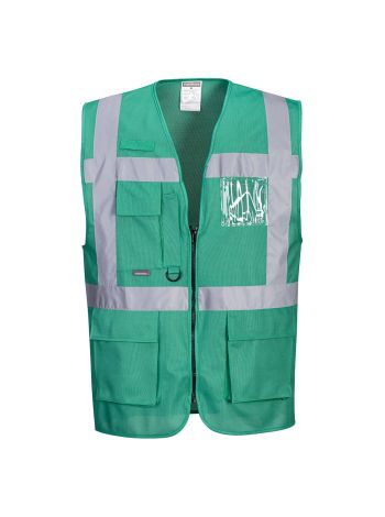 Iona Executive Vest, L, R, Bottle Green