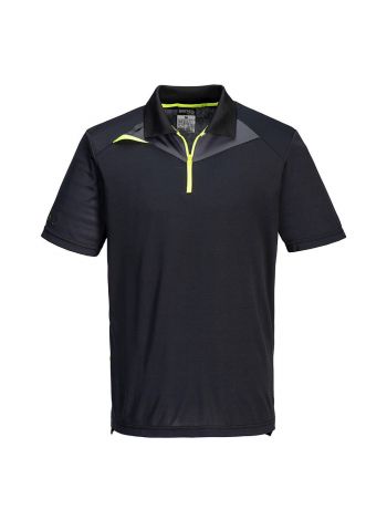DX4 Polo Shirt S/S, L, R, Black