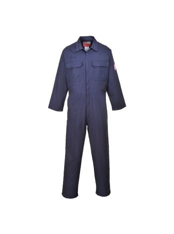 Bizflame Work Coverall, L, R, Navy