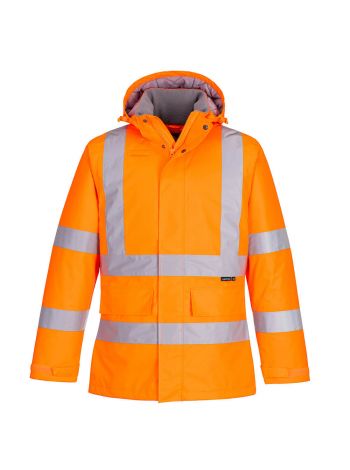 Eco Hi-Vis Winter Jacket, 4XL, R, Orange