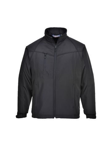 Oregon Men's Softshell Jacket (3L), 4XL, R, Black