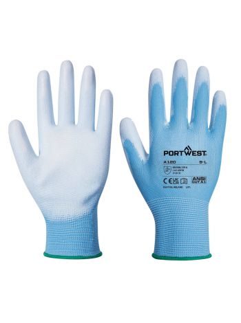 PU Palm Glove, L, R, Blue