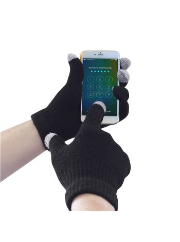 Touchscreen Knit Glove, L/XL, R, Black