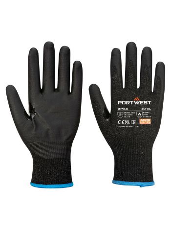 LR15 Nitrile Foam Touchscreen Glove (Pk12), L, R, Black