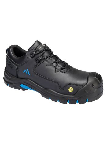 Apex Compositelite Shoe S3S ESD HRO SR SC FO, 37, B, Black/Blue