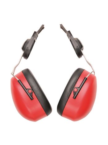 Endurance Clip-On Ear Defenders, , R, Red