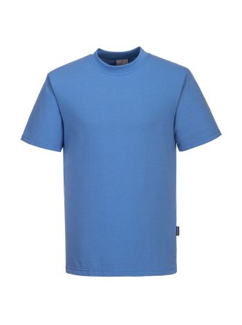 Anti-Static ESD T-Shirt, L, R, Hamilton Blue