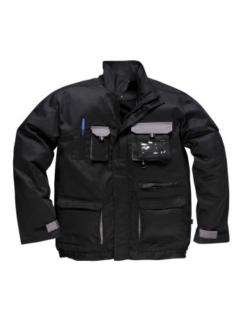Portwest Texo Contrast Jacket, L, R, Black