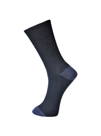 Classic Cotton Sock, 39-43, R, Black