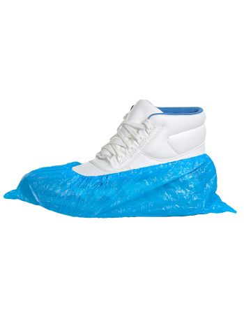 Disposable PE Overshoes (PK6000), , U, Blue
