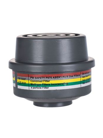 ABEK1P3 Combination Filter Special Thread Connection (Pk4), , R, Grey
