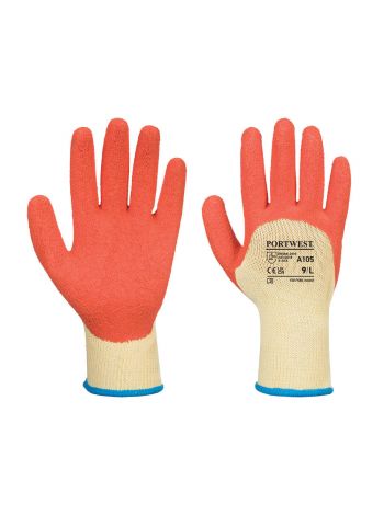 Grip Xtra Glove, L, R, Yellow/Orange